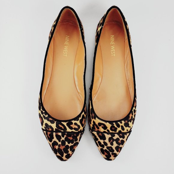 Nine West Leopard Print Flats - Picture 8 of 9